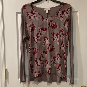 Long sleeve blouse